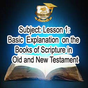 Diploma In Theology – Basic Bible Book Course